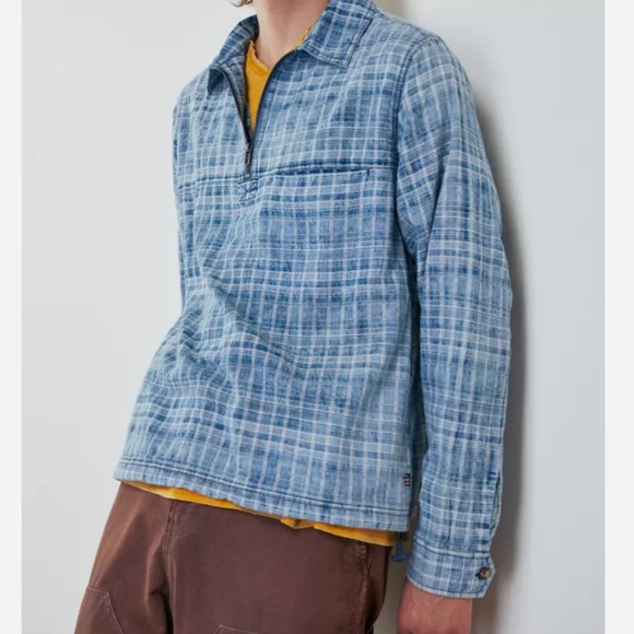 BDG Tops - BDG James Jacquard Popover